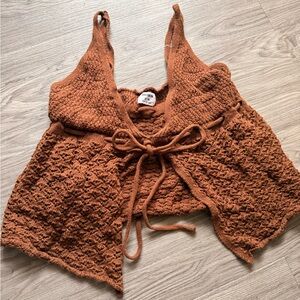 Cotton On Terracotta Knit Vest